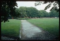 Theresienstadt Concentration Camp : Garden park outside fortress/camp walls