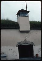 Theresienstadt Concentration Camp : Fortress/camp guard tower and side auxiliary entrance