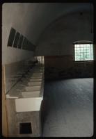 Theresienstadt Concentration Camp : Washing room interior with sinks