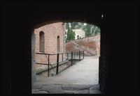 Theresienstadt Concentration Camp : Fortress/camp detail by crematorium