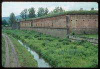 Theresienstadt Concentration Camp : Rear fortress/camp wall