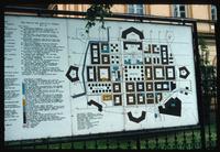 Theresienstadt Concentration Camp : Fortress/camp site plan