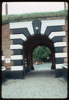 Theresienstadt Concentration Camp : Main entry gate to fortress/camp