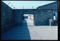 Mauthausen Concentration Camp : Camp wall and barracks grounds