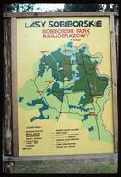 Sobibór Concentration Camp : Camp regional location map