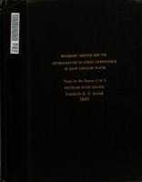 Boundary methods for the determination of stress components in solid circular plates