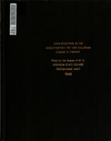 Zone reactions in the agglutination test for pullorum disease in turkeys