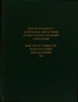 Design and development of a questionnaire and computer program for market analysis of farm machinery storage buildings