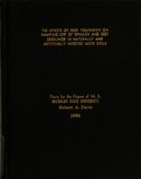 The effects of seed treatments on damping-off of spinach and beet seedlings in naturally and artificially infested muck soils