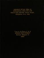 Economic optima from an experimental corn fertilizer production function, Cauca Valley, Colomibia, S.A., 1958