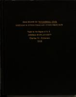 Some studies on Trypanosoma lewisi infections in hyperglycemic and hypoglycemic rats