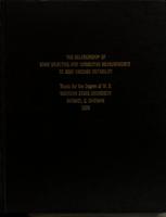 The relationship of some objective and subjective measurements to beef carcass cutability