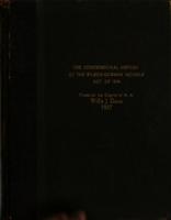 "The congressional history of the Wilson-Gorman revenue act of 1894"