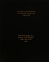 Evaluation of instrumentation for indication of vapor flow in muck soil