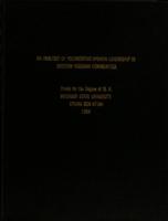 An analysis of polymorphic opinion leadership in Eastern Nigerian communities