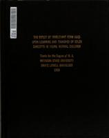 The effect of irrelevant form cues upon learning and transfer of color concepts in young normal children