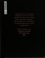 A comparison of field methods of measurement of the water table drawdown characteristics between lateral tile drains in Brookston clay loam soil and an evaluation of an empirical formula for placing lateral drains