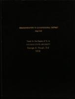 Communication in congressional district politics : a study of the Third Congressional District of Wisconsin