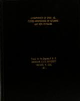 A comparison of open- vs. closed-mindedness in veterans and non-veterans