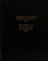 Dimensional effects on atomization patterns in liquid fuel injection systems