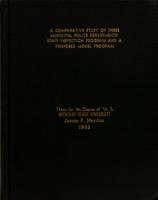 A comparative study of three municipal police departments' staff inspection program and a proposed model program