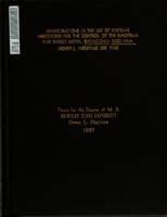 Investigations in the use of systemic insecticides for the control of the European pine shoot moth, Rhyacionia buoliana (Schiff.), infesting red pine