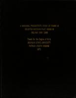 A marginal productivity study of farms in selected western pilot areas in Ireland 1966-1968