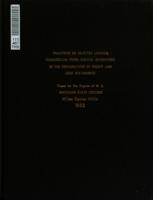 Practices of selected Lansing commercial food service operators in the preparation of profit and loss statements