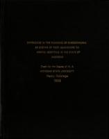 Differences in the incidence of schizophrenia as shown by first admissions to mental hospitals in the state of Michigan