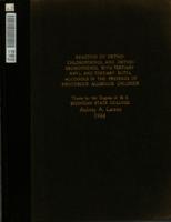 Reaction of ortho-chlorophenol and ortho-bromophenol with tertiary amyl and tertiary butyl alcohols in the presence of anhydrous aluminum chloride