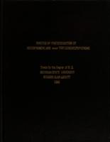 Kinetics of photoreduction of acetophenone and [alpha], [alpha], [alpha]-trifluoroacetophenone