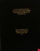 Glucose, electrolyte, and fluid absorption from the small intestine of gnotobiotic pigs infected with Escherichia coli