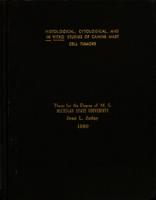 Histological, cytological, and in vitro studies of canine mast cell tumors