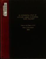 An experimental study of activated carbon in industrial waste treatment