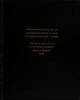 Decision-making in relation to management in classes of home economics by beginning teachers