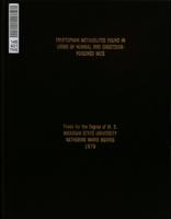 Tryptophan metabolites found in urine of normal and endotoxin-poisoned mice