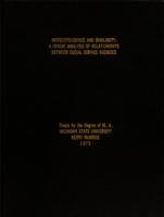 Interdependence and similarity : a dyadic analysis of relationships between social service agencies