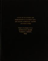 A study of the synthesis and rearrangement of [beta]-hydroxy alkyl aryl sulfides, heterocyclic sulfides, and phenyl ethers