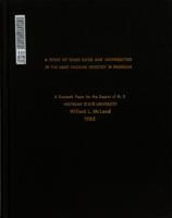 A study of wage rates and unionization in the meat packing industry in Michigan