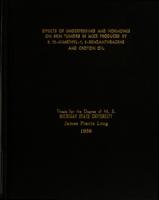 Effects of underfeeding and hormones on skin tumors in mice produced by 9.10-dimethyl-1.2-benzanthracene and croton oil