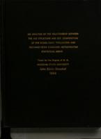 An analysis of the relationship between the age structure and sex composition of the rural-farm population and distance from Standard Metropolitan Statistical Areas