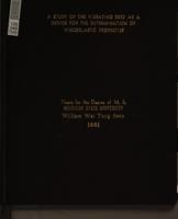 A study of the vibrating reed as a device for the determination of viscoelastic properties