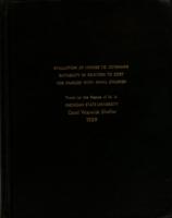 Evaluation of houses to determine suitability in relation to cost for families with small children