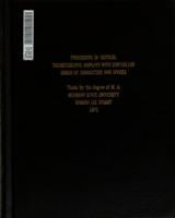 Processing of vertical tachistoscopic displays with controlled order of characters and spaces