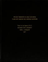 Pipeline transients in highly saturated fluids with gaseous and vaporous cavitaion