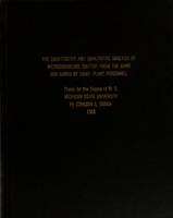 The quantitative and qualitative analysis of microorganisms emitted from the arms and hands of dairy plant personnel