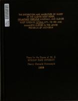 The distribution and magnitude of injury by the clover root borer, Hylastinus obscurus Marsham, and clover root curculio, Sitona spp., to red and mammoth clover in the Lower Peninsula of Michigan