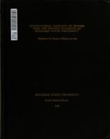 Occupational mobility of women who are former students of Michigan State University