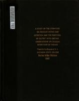 A study of the literature on calcium intake and retention and the partition of output with certain observations on calcium retentions of women