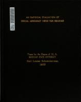 An empirical evaluation of social adequacy index for hearing